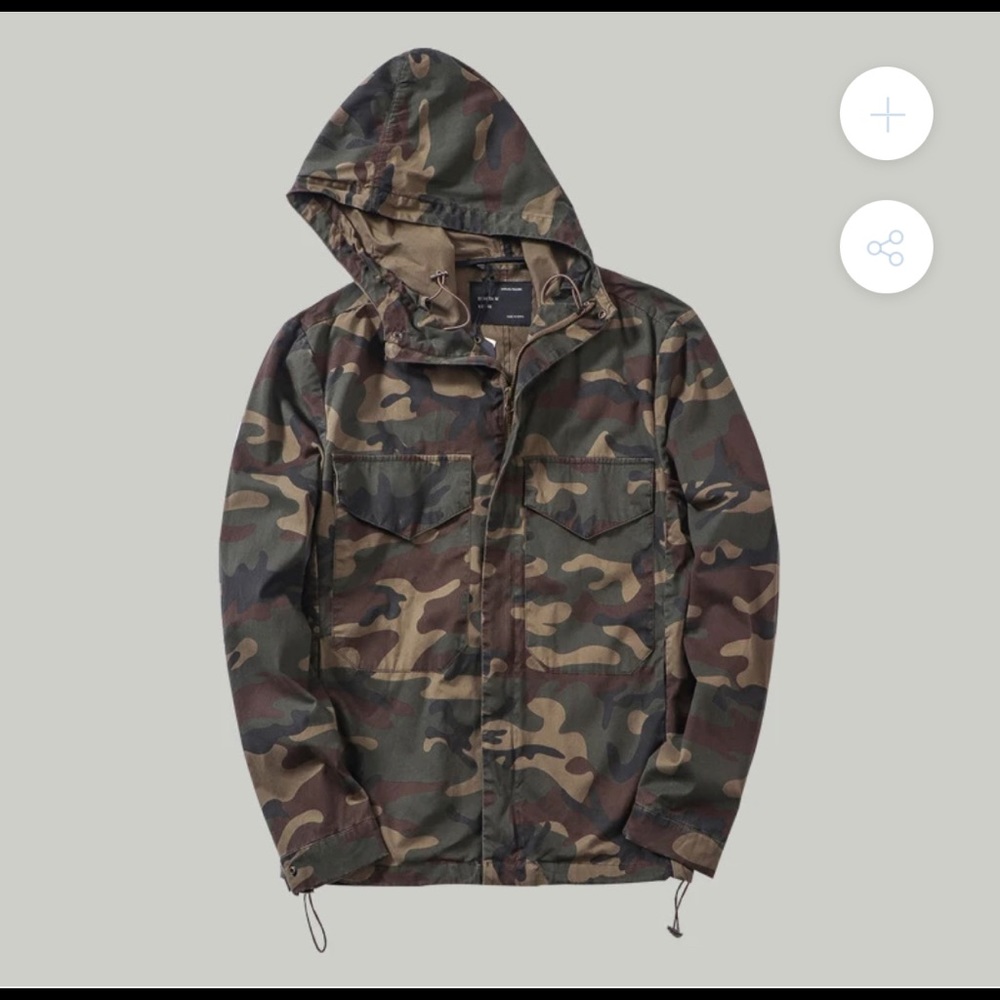 Men’s Retro Camouflage jacket